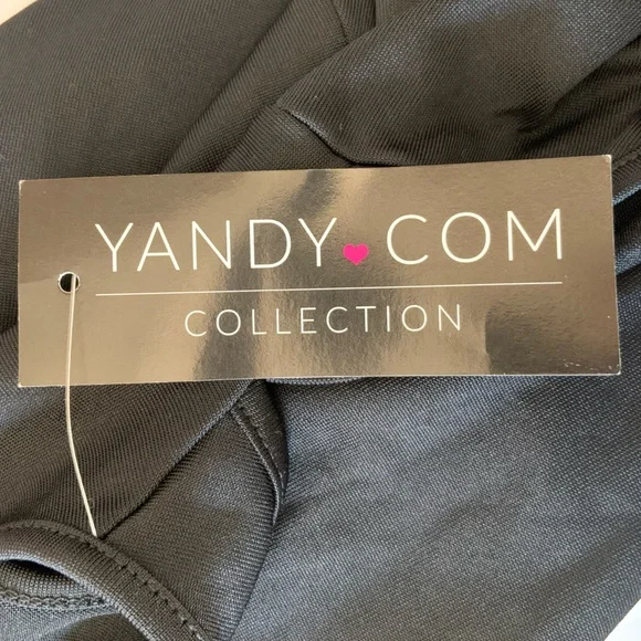 Black Bodycon Cutout Dress Long Sleeve Minimalist Chic Night Out Dress S/M - Picture 5 of 8